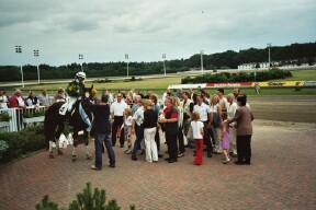 Siegerehrung im Trabreiten f&uuml;r Susan Walter