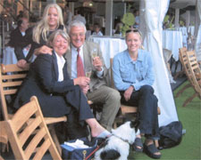 Dietmar Schott mit Familie Brammann